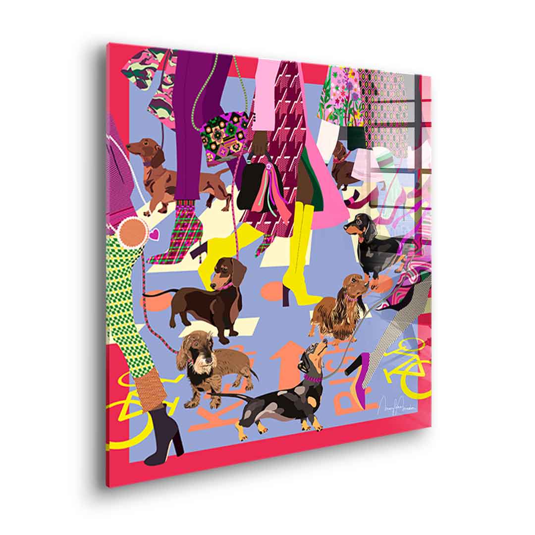 Fashion Girls Doxies - Acrylglas