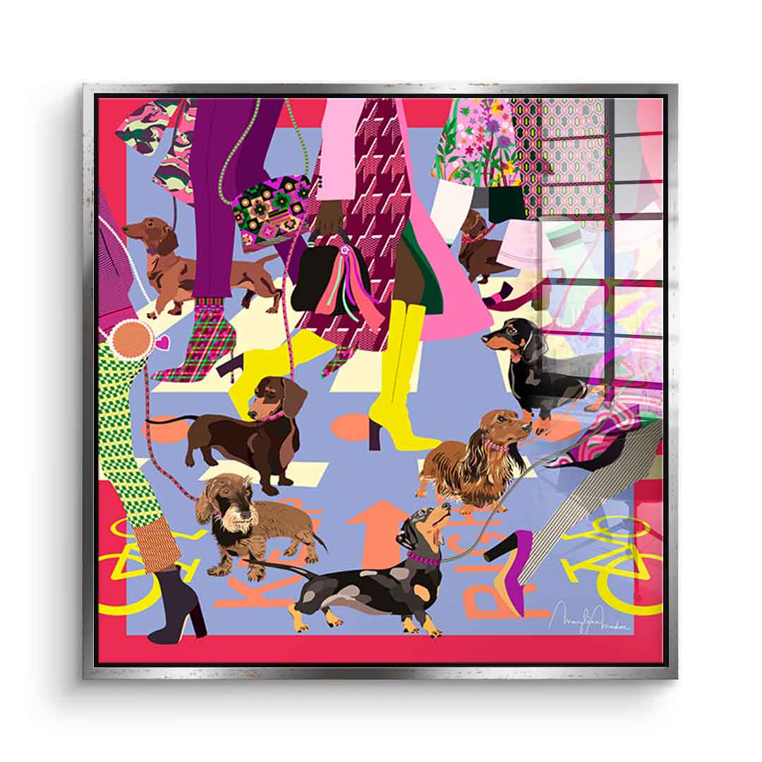 Fashion Girls Doxies - Acrylglas