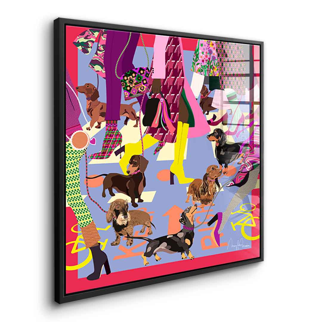 Fashion Girls Doxies - Acrylglas