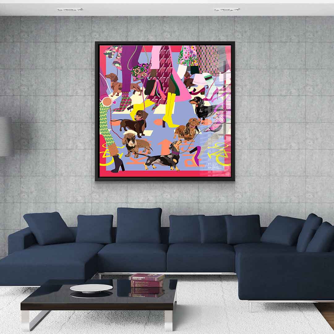 Fashion Girls Doxies - Acrylglas
