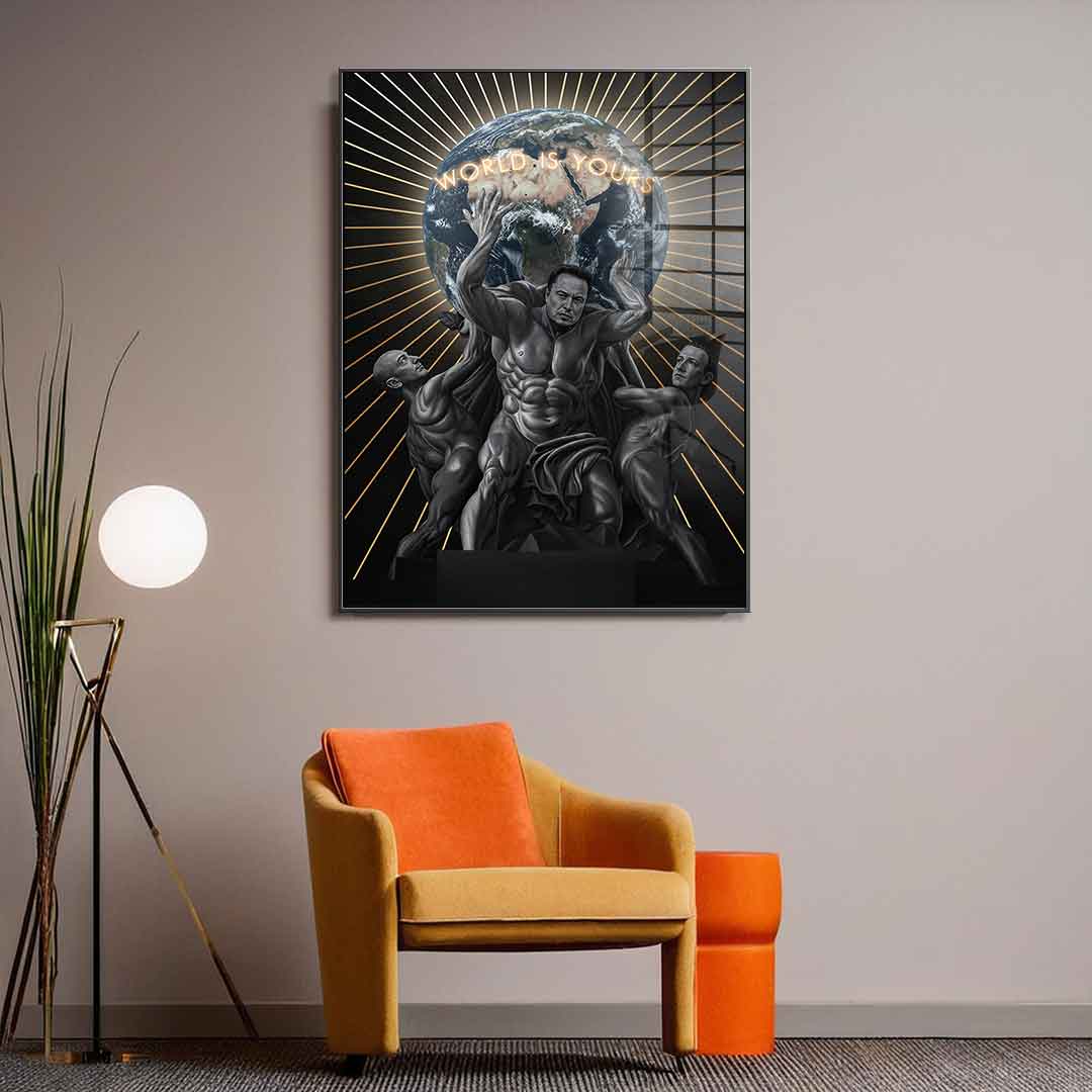 Modern Titans - Szkło akrylowe