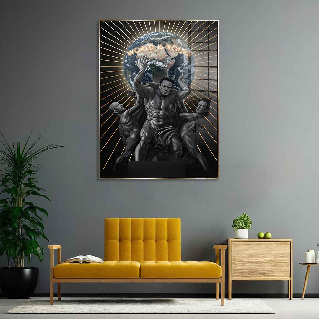 Modern Titans - Szkło akrylowe