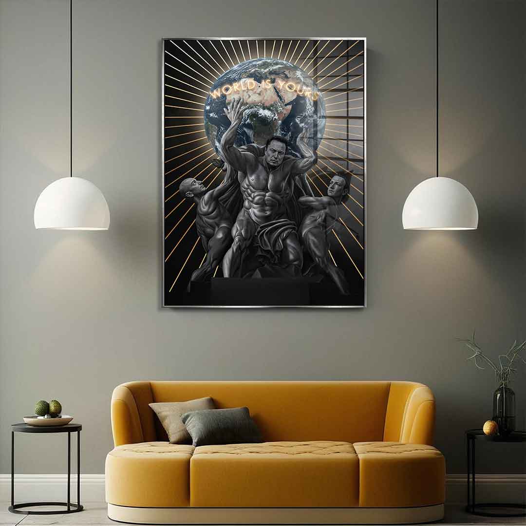 Modern Titans - Szkło akrylowe