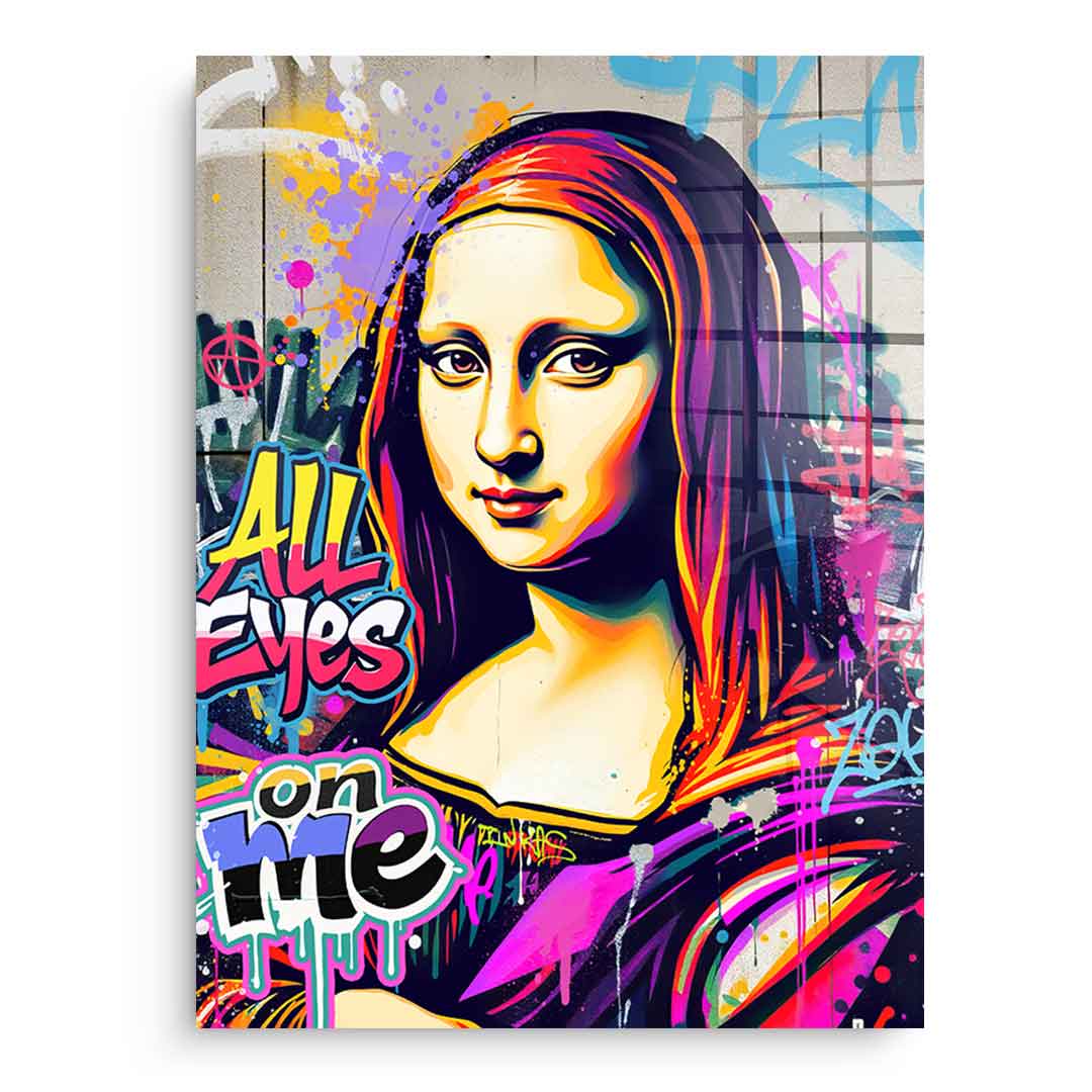 Mona Eyes - Acrylglas