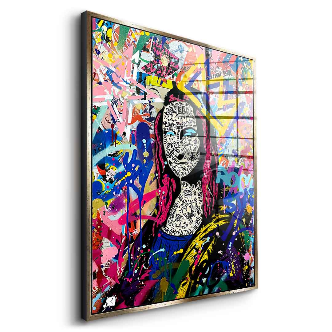 QUEEN MONA OK - Szkło akrylowe