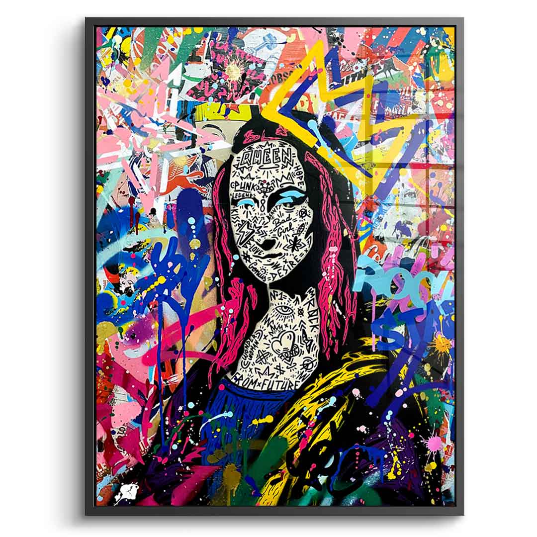 QUEEN MONA OK - Szkło akrylowe