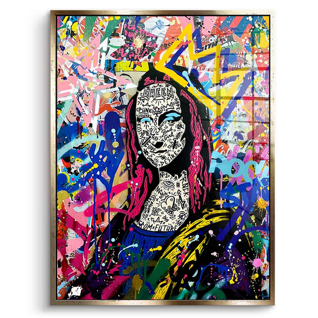 QUEEN MONA OK - Szkło akrylowe