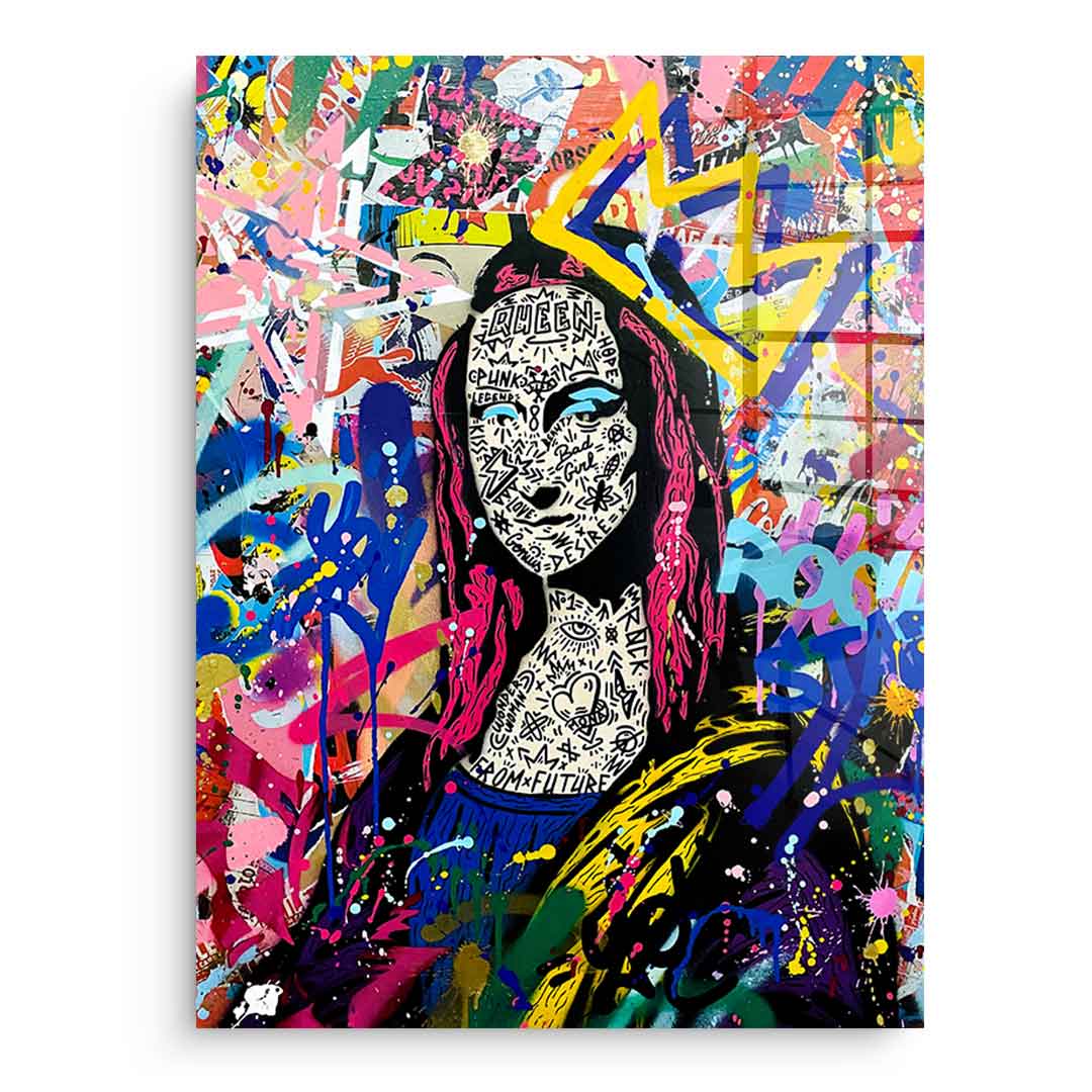 QUEEN MONA OK - Szkło akrylowe