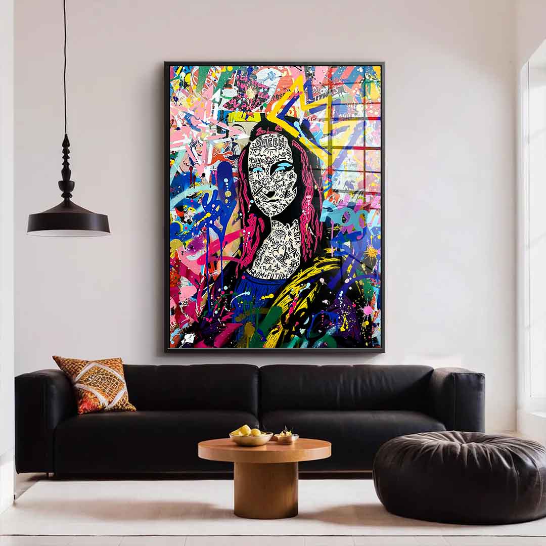 QUEEN MONA OK - Szkło akrylowe