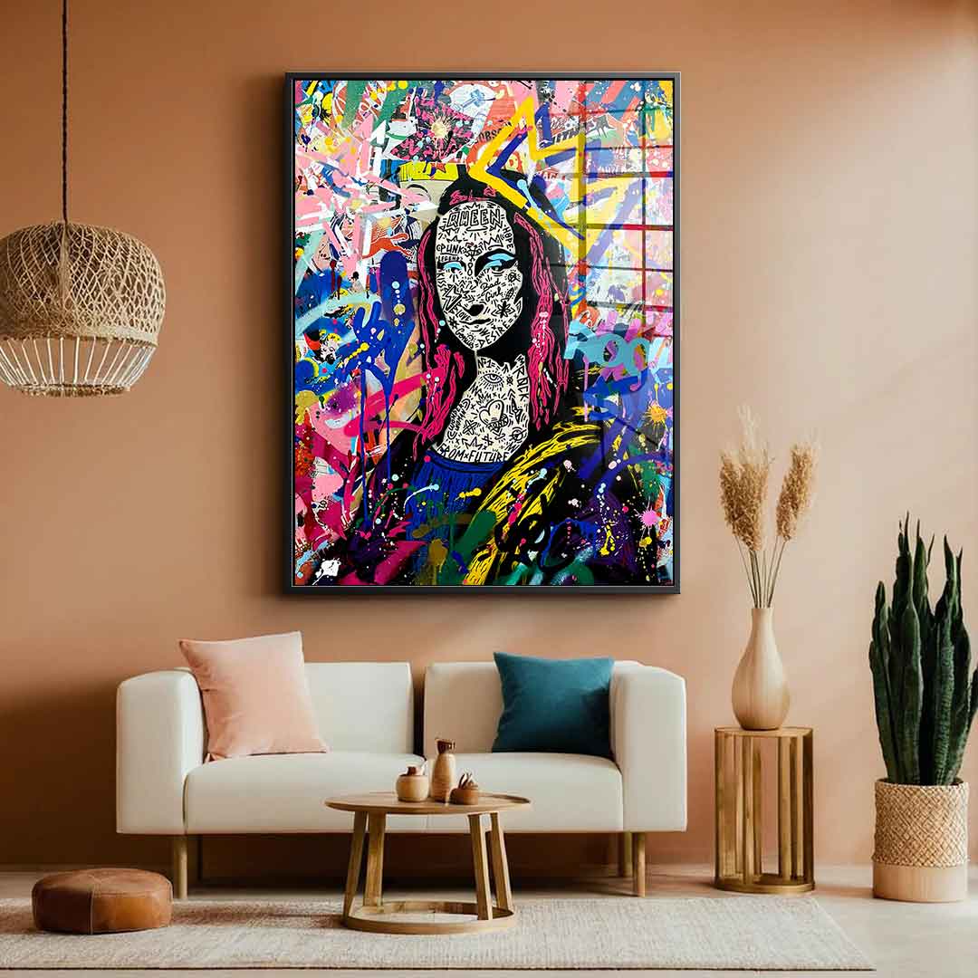 QUEEN MONA OK - Szkło akrylowe