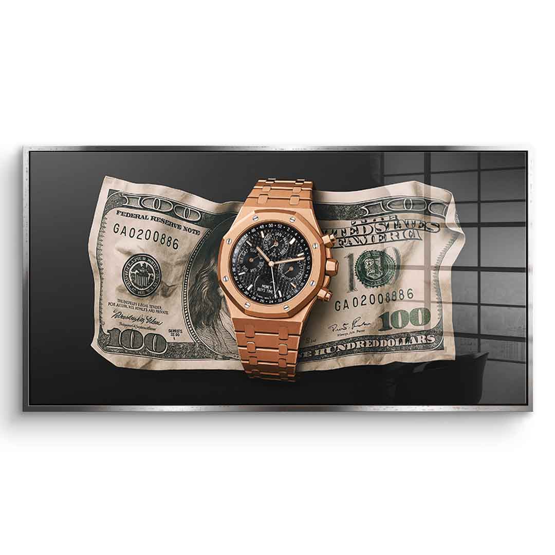 Money Buys Time - Acrylic glass