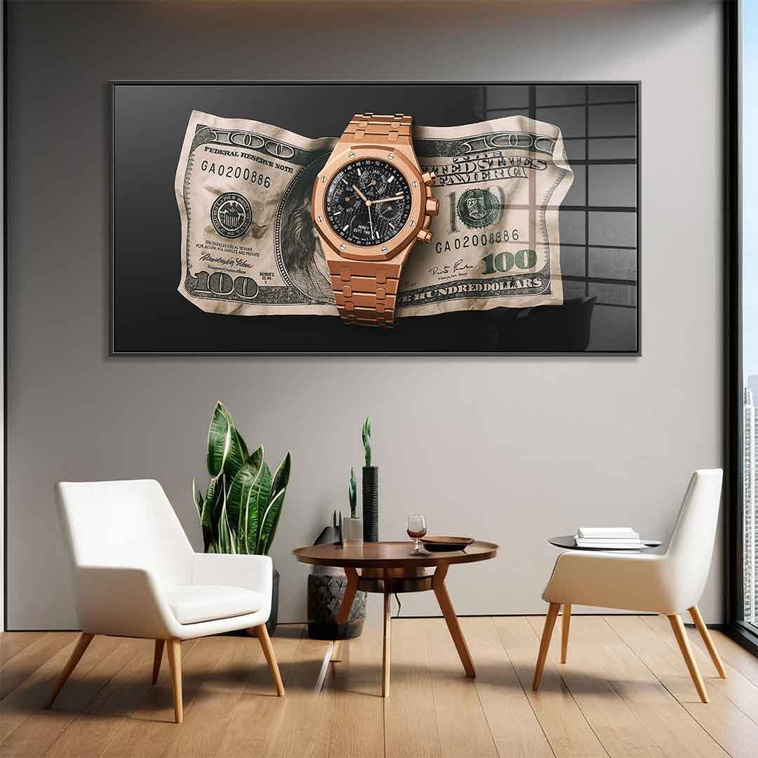 Money Buys Time - Acrylic glass