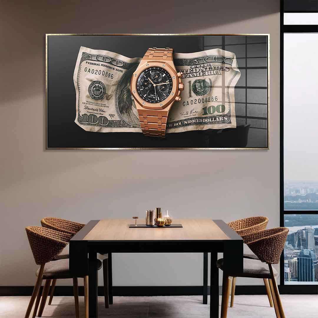 Money Buys Time - Acrylic glass
