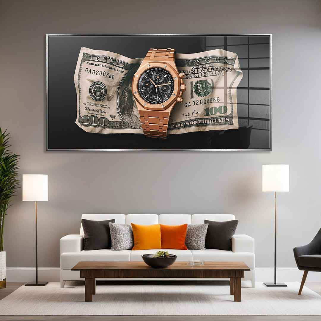 Money Buys Time - Acrylic glass