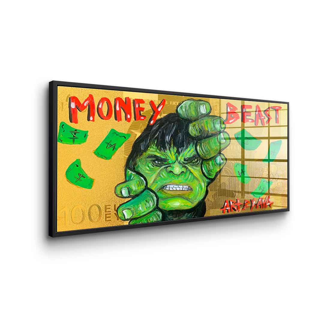Money Hulk - Acrylglas