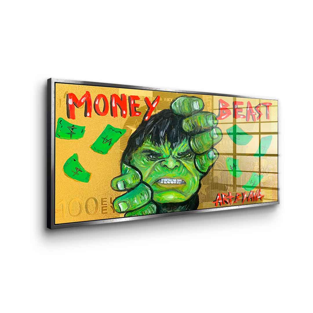 Money Hulk - Acrylglas
