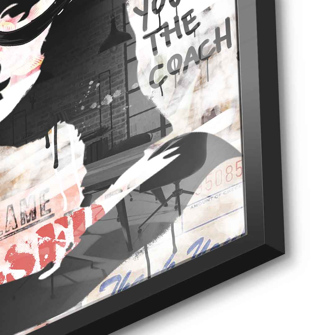 Money Lisa - Acrylglas