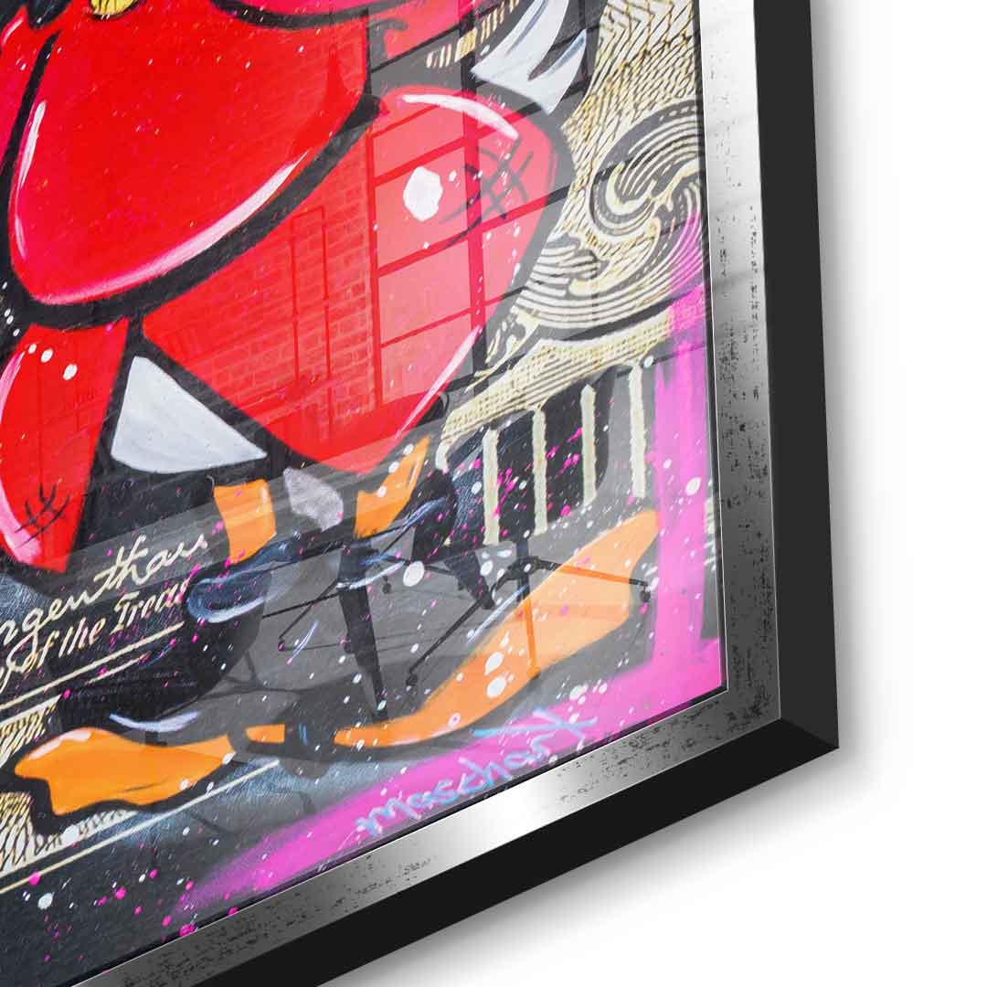 Money Never Sleep 3.0 - Acrylic Glass