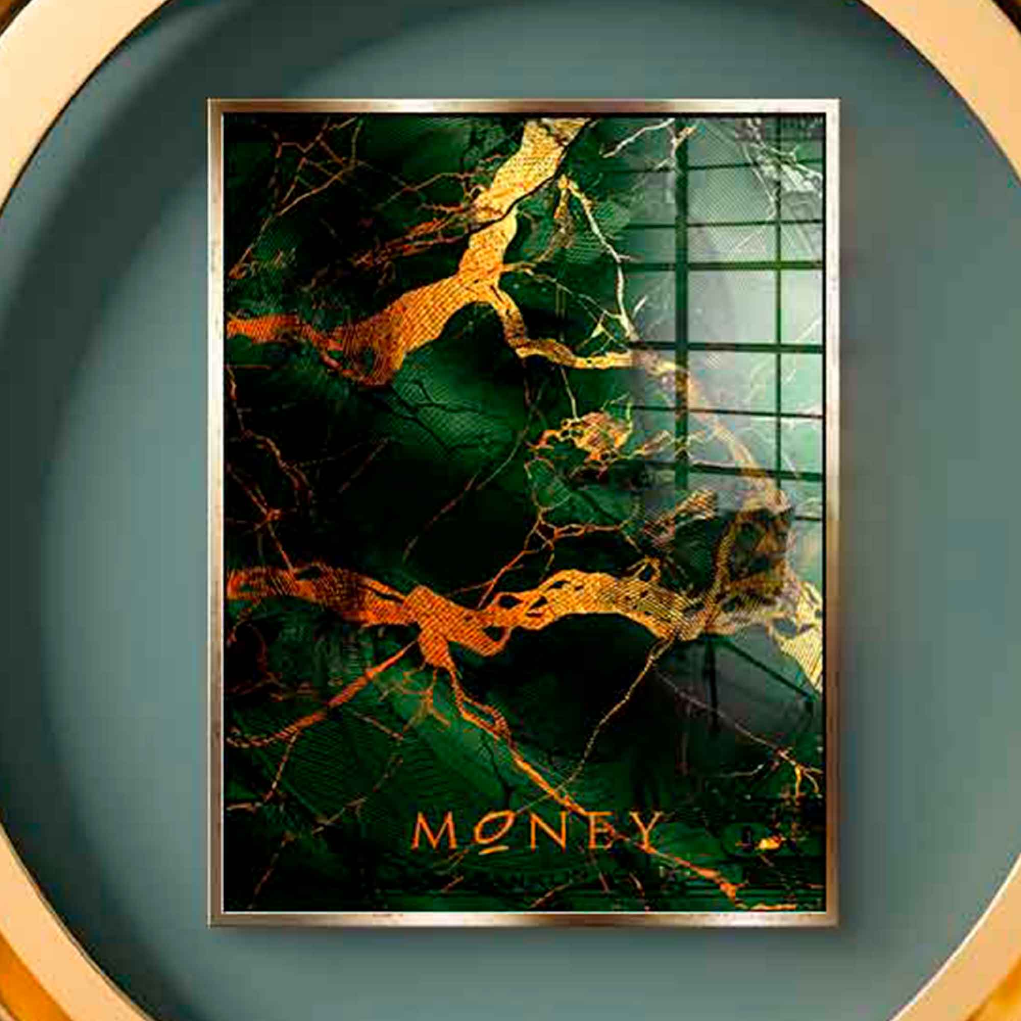 Money & Gold - Acrylglas