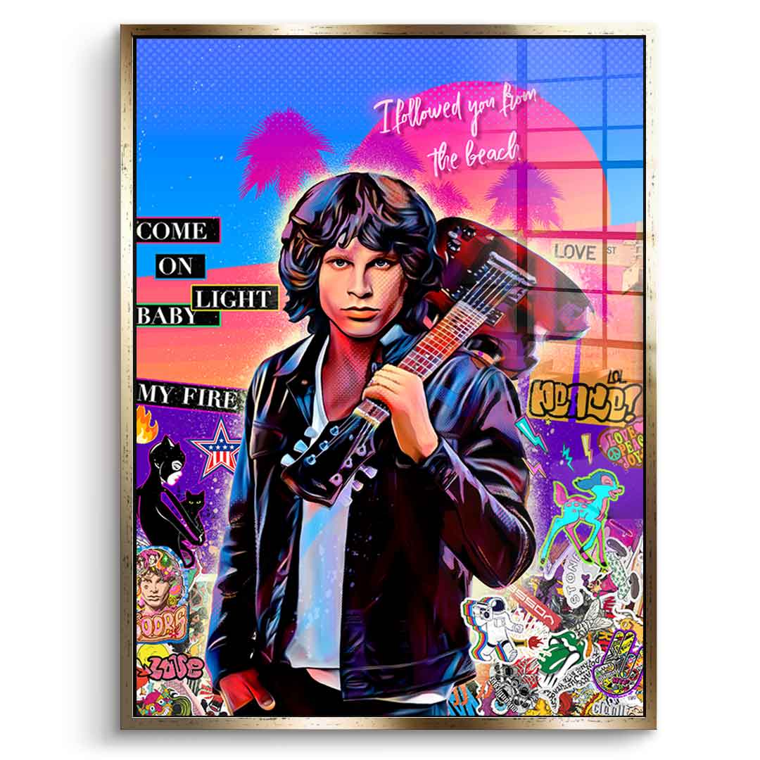 Morrisson Light My Fire - Acrylic Glass