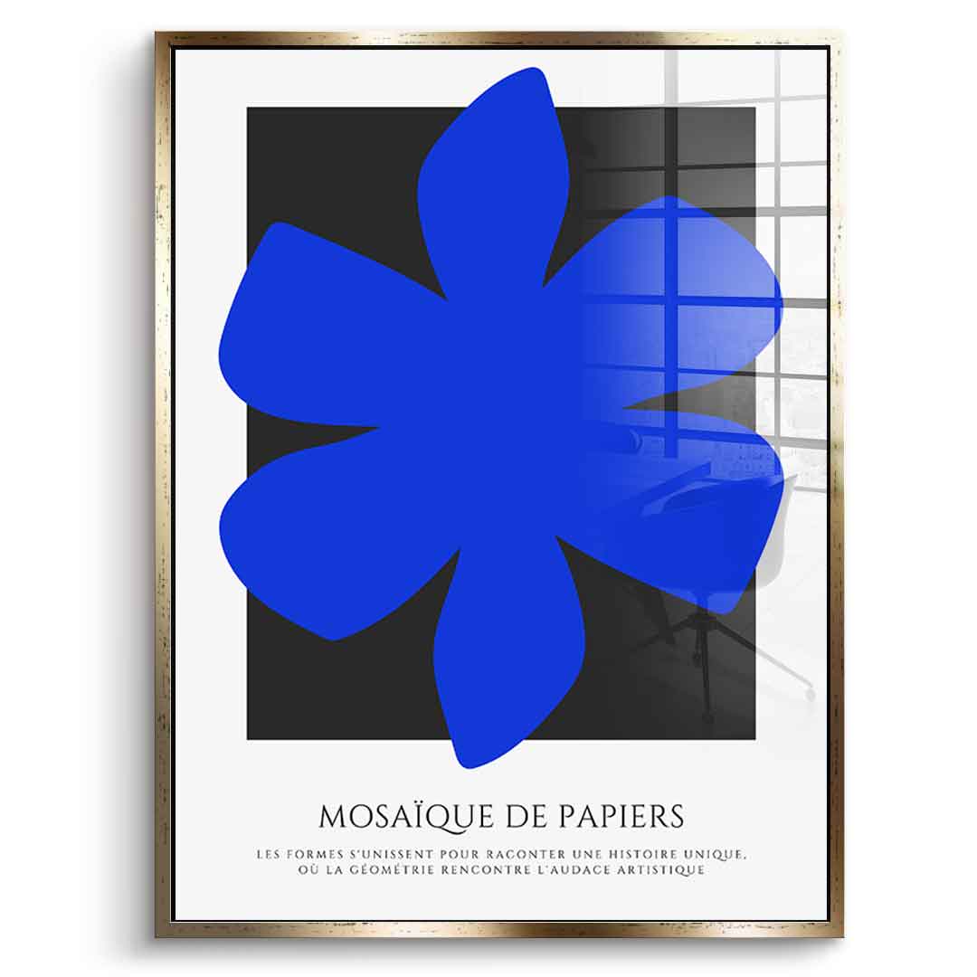Mozaika papierowa 3 - Szkło akrylowe