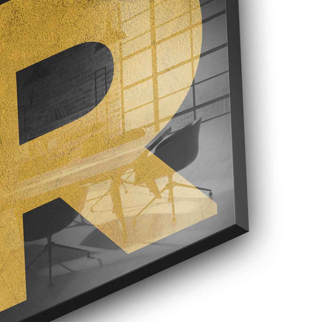 Remember why you started - acrylic glass