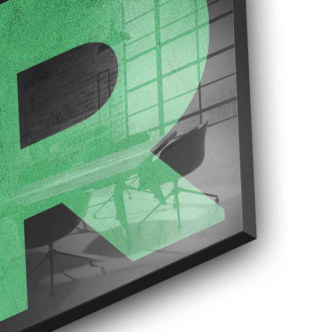 Remember why you started - acrylic glass