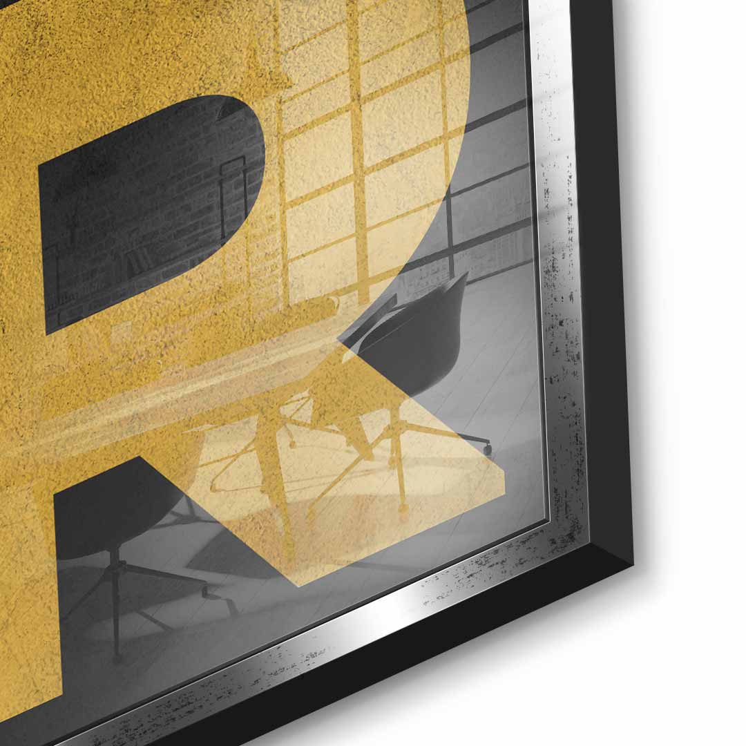 Remember why you started - acrylic glass