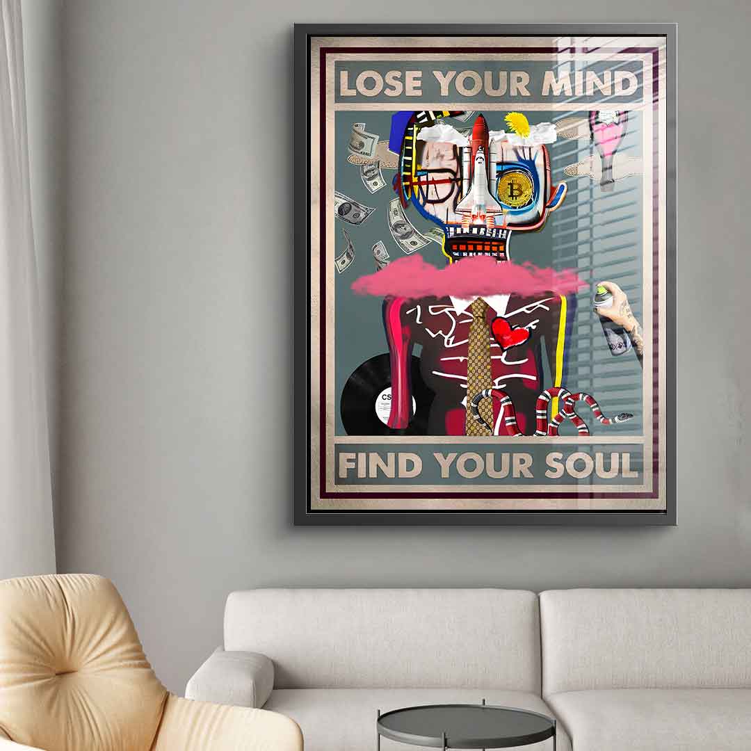 Mind Soul - Acrylglas