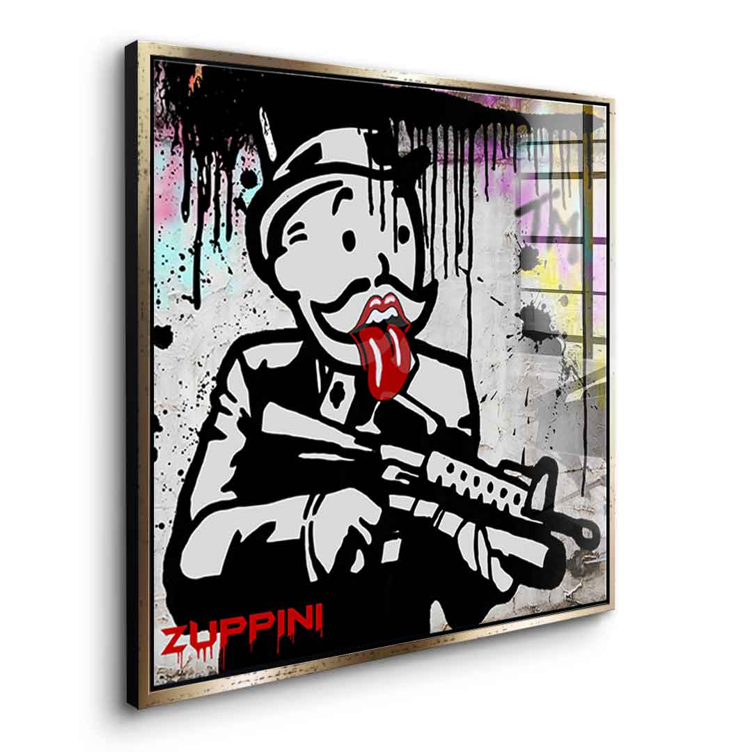 Mr. Millionär Gangster - Acrylglas