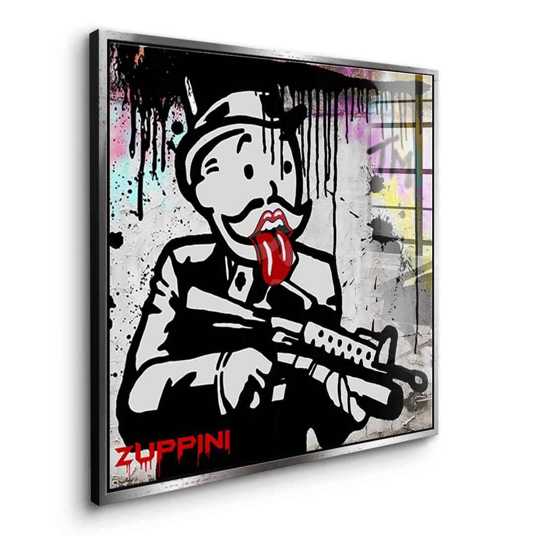Mr. Millionär Gangster - Acrylglas