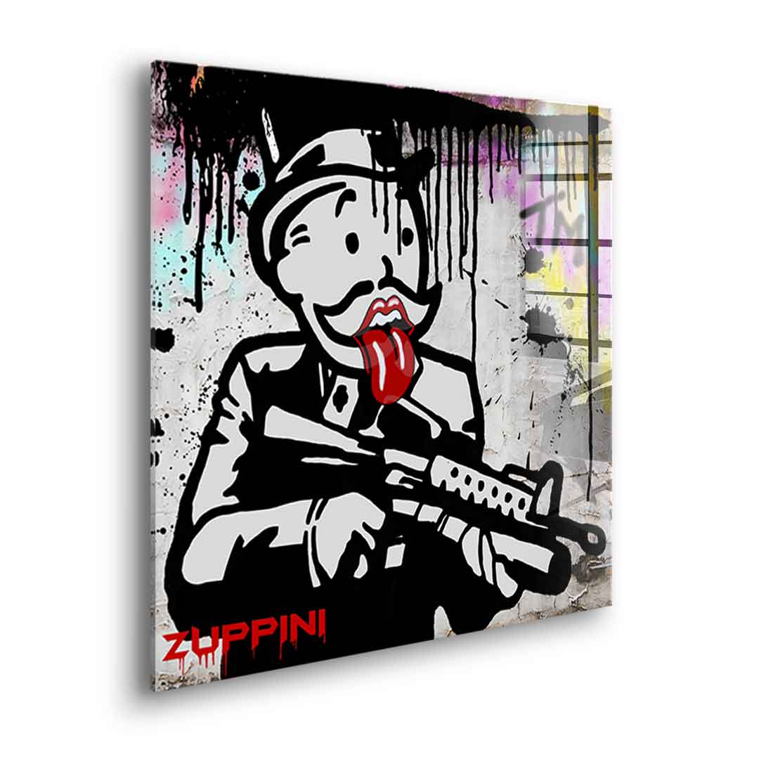 Mr. Millionär Gangster - Acrylglas