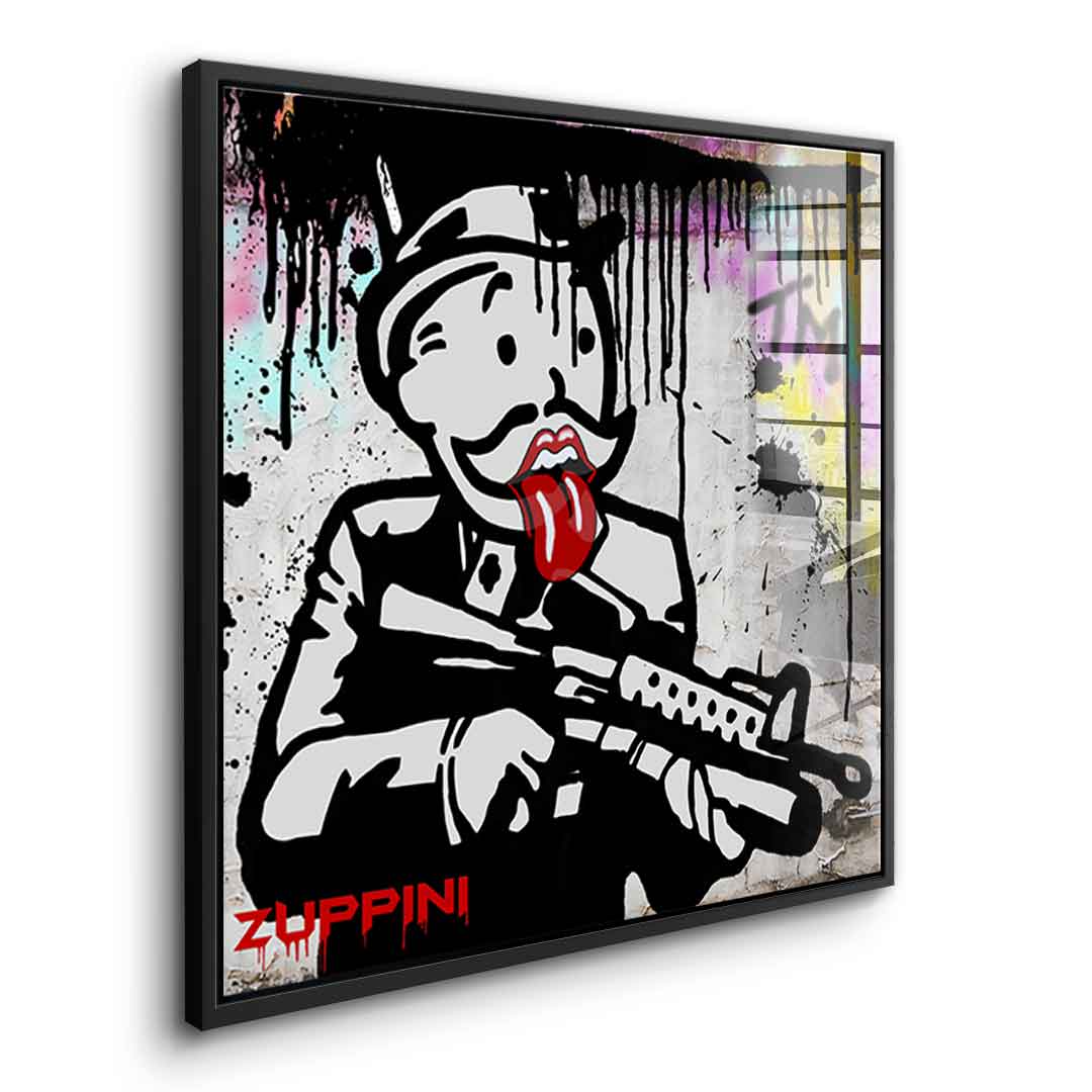Mr. Millionär Gangster - Acrylglas
