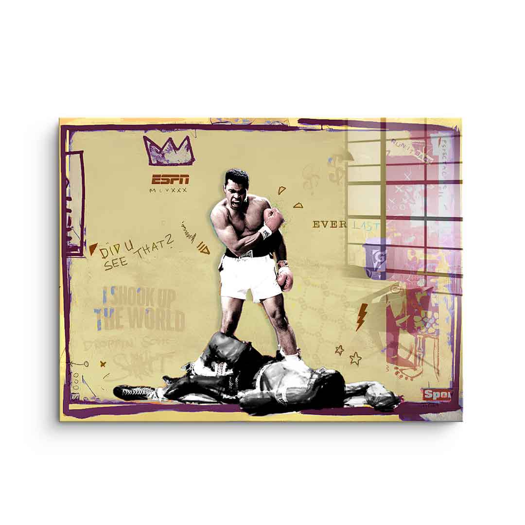 Muhammad Ali - Acrylglas