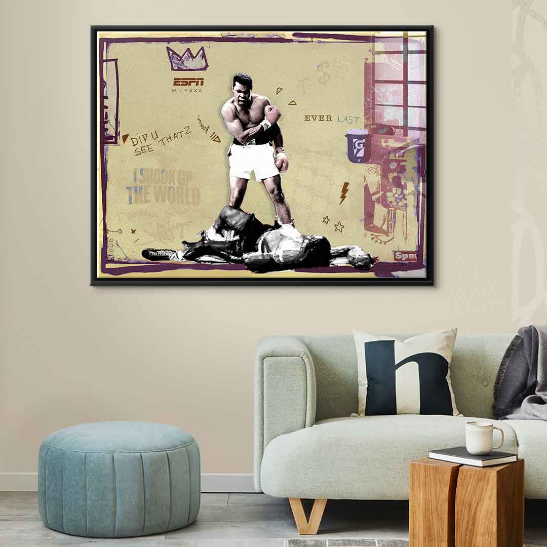 Muhammad Ali - Acrylglas