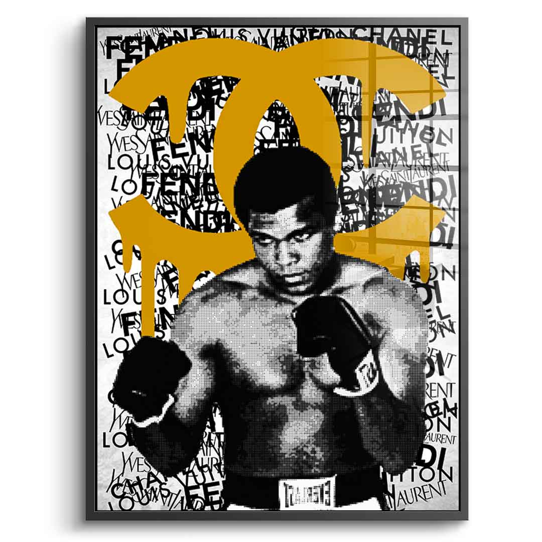 ALI BRAND (orange) - Acrylic glass