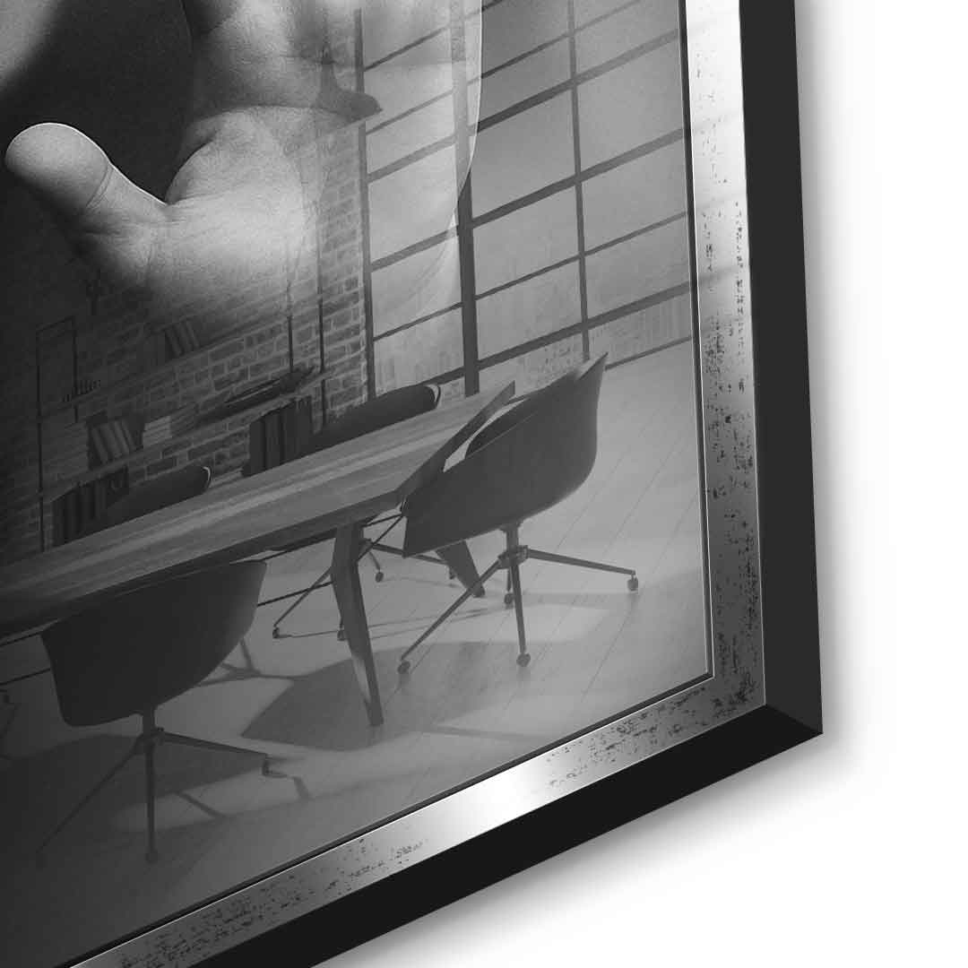 Musk's Silhouette - Acrylglas