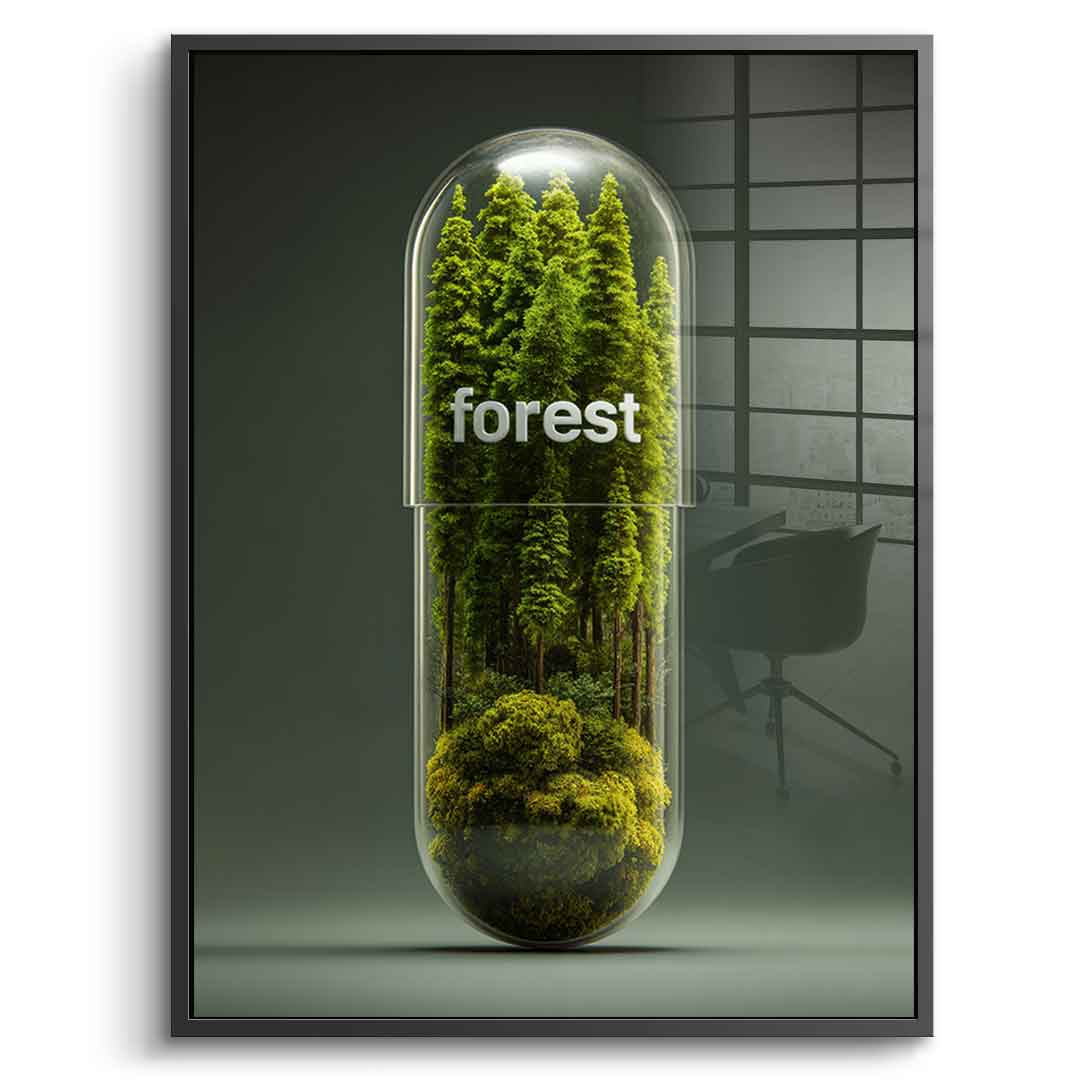 NATURE PILL - Acrylic glass