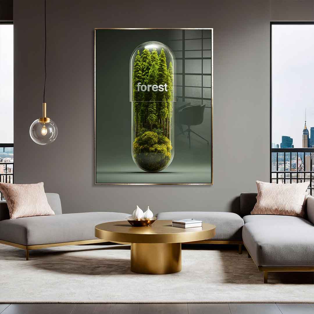 NATURE PILL - Acrylic glass