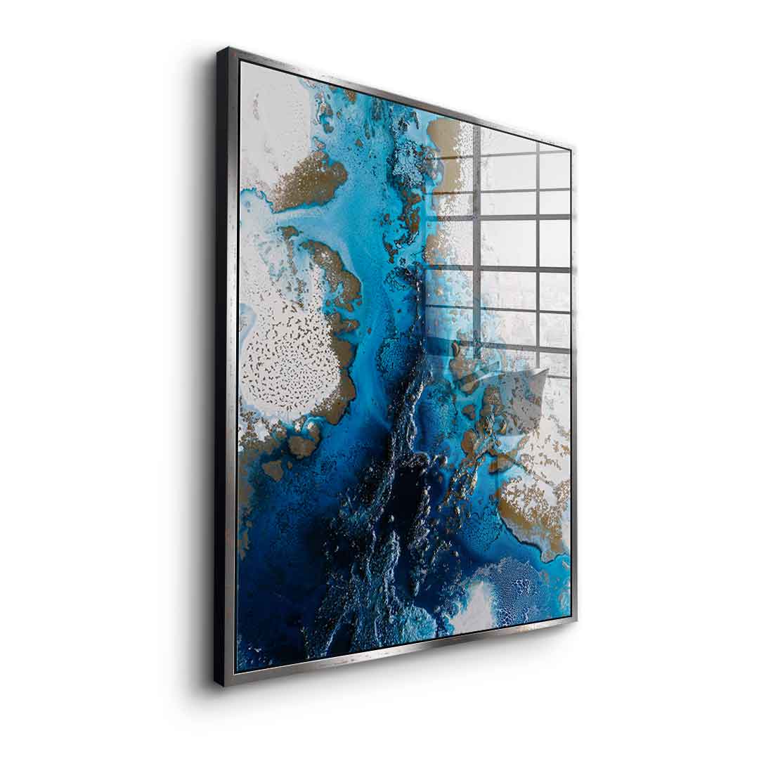 Navy Flow - Acrylglas