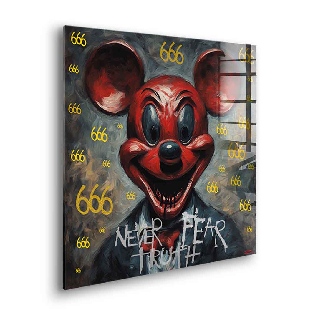 Never Fear Truth - Acrylglas