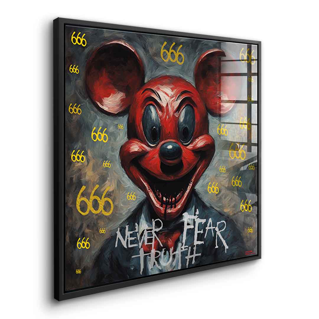 Never Fear Truth - Acrylglas