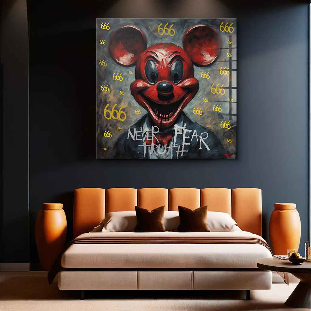 Never Fear Truth - Acrylglas