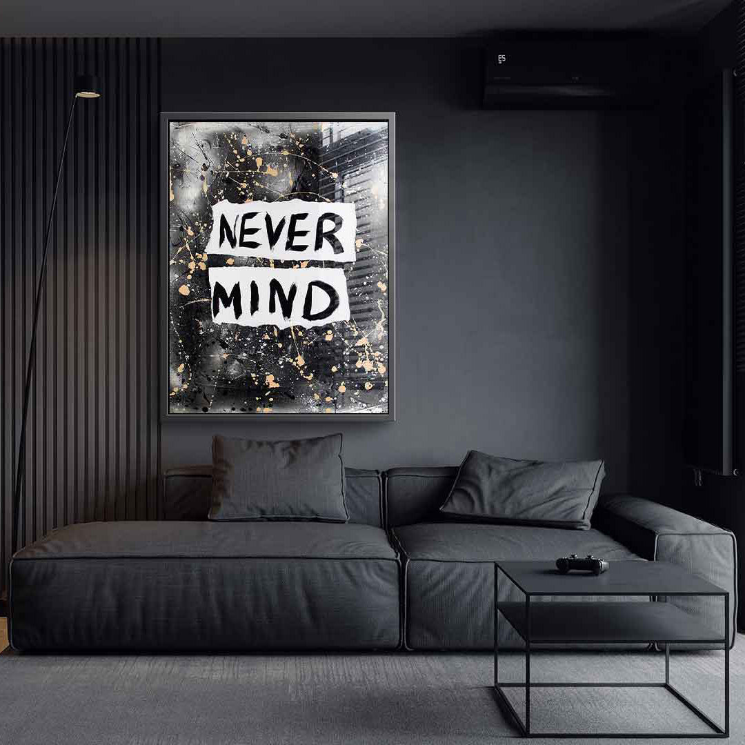 Never Mind - Acrylic glass
