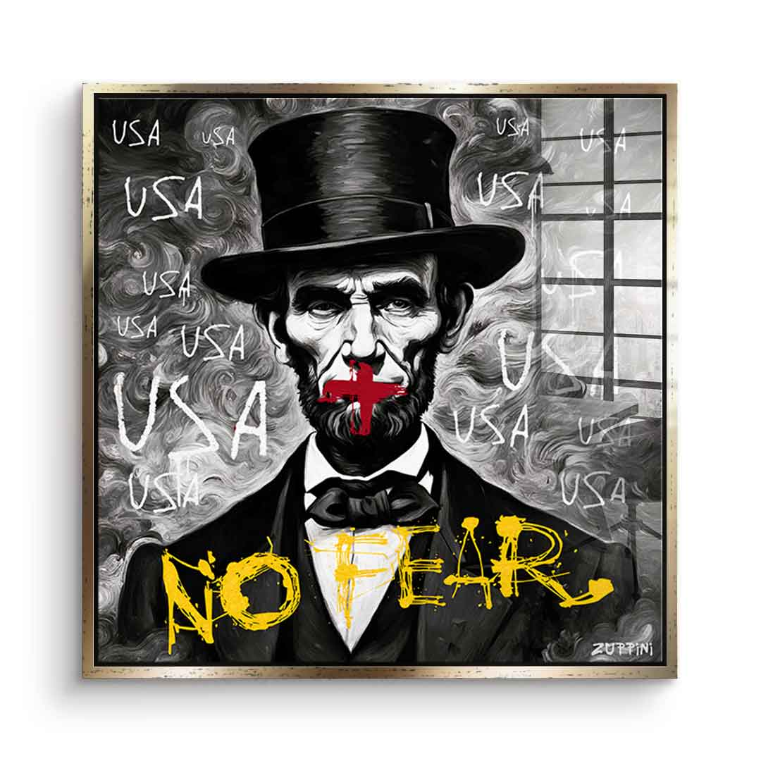 No Fear - Acrylglas