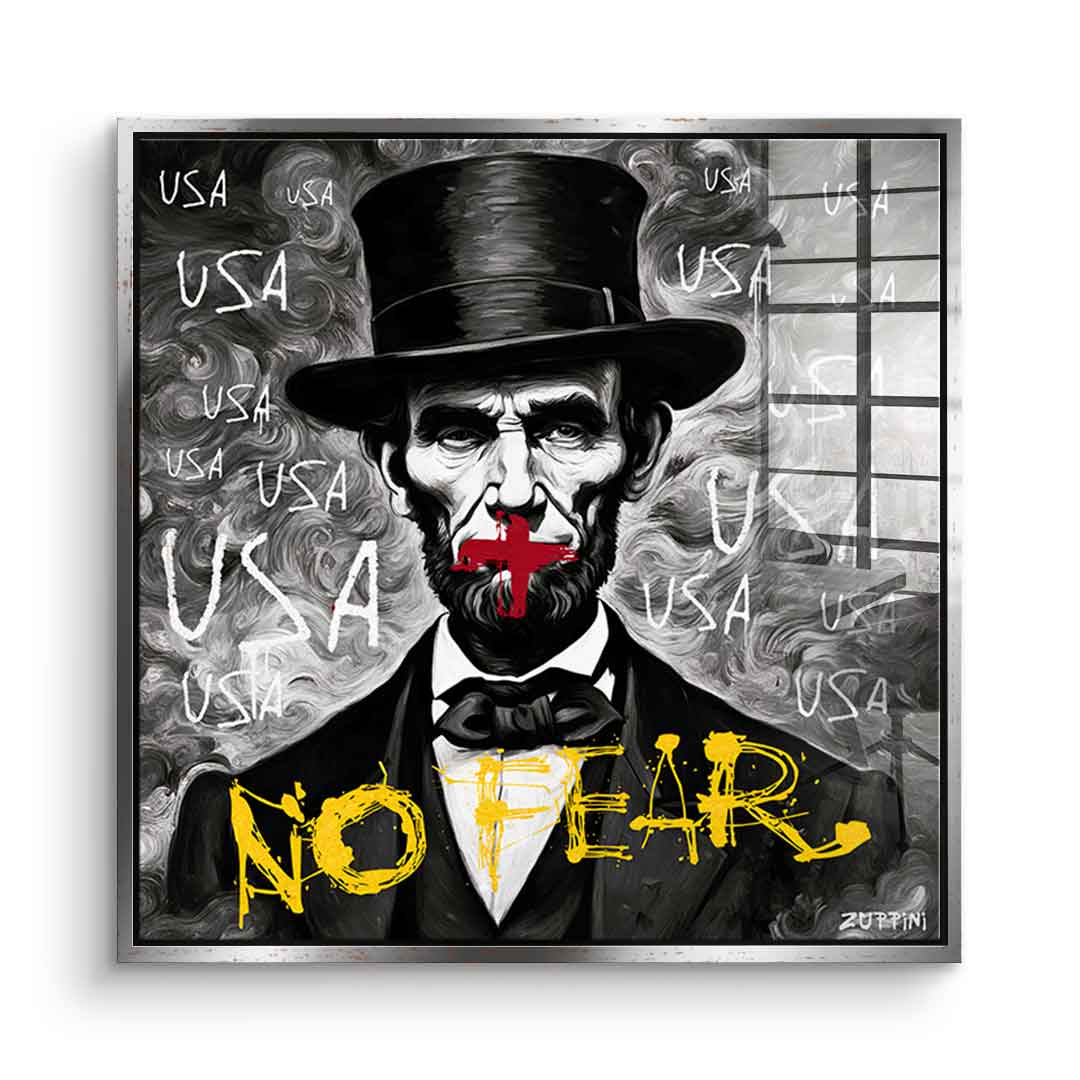 No Fear - Acrylglas
