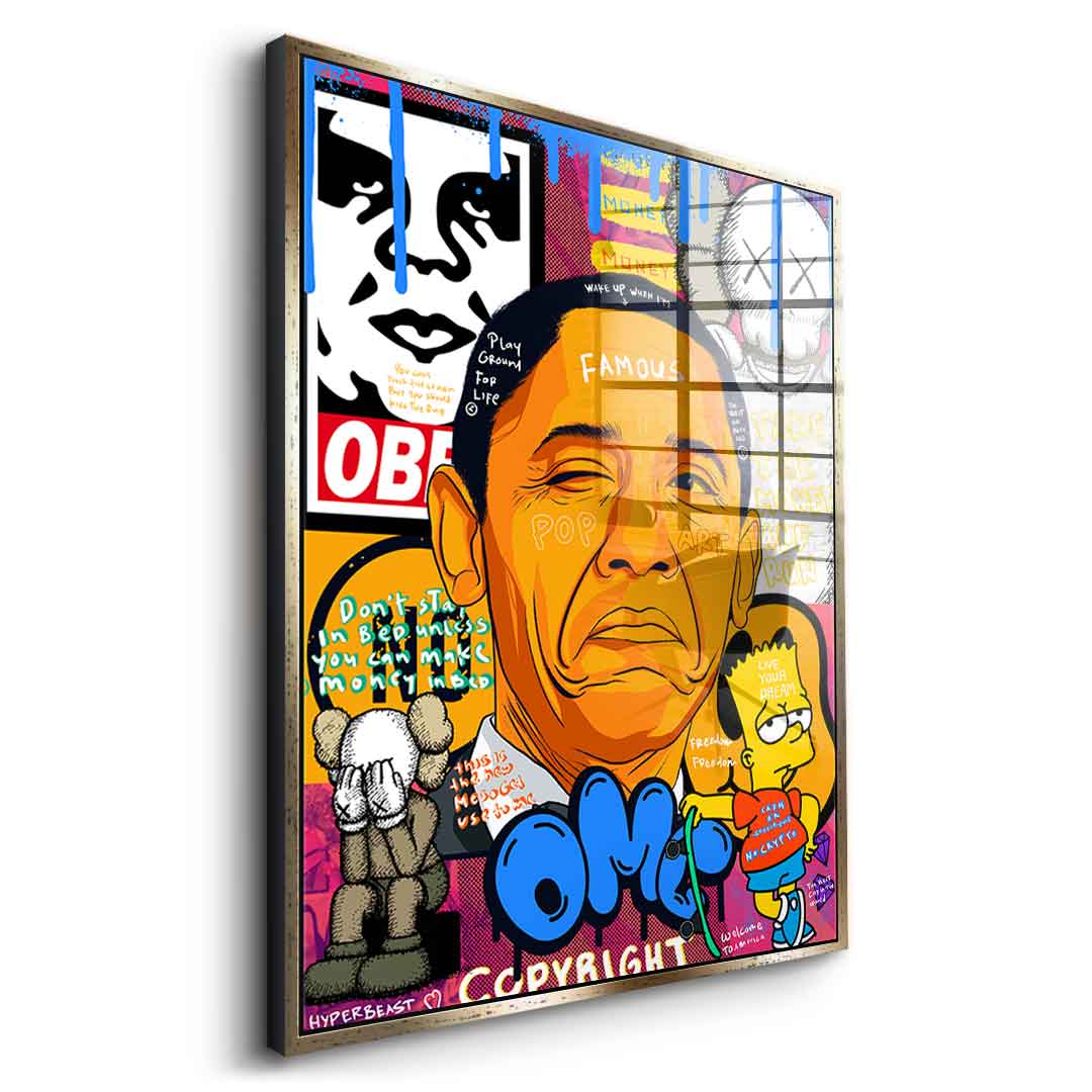 Obama - Acrylglas