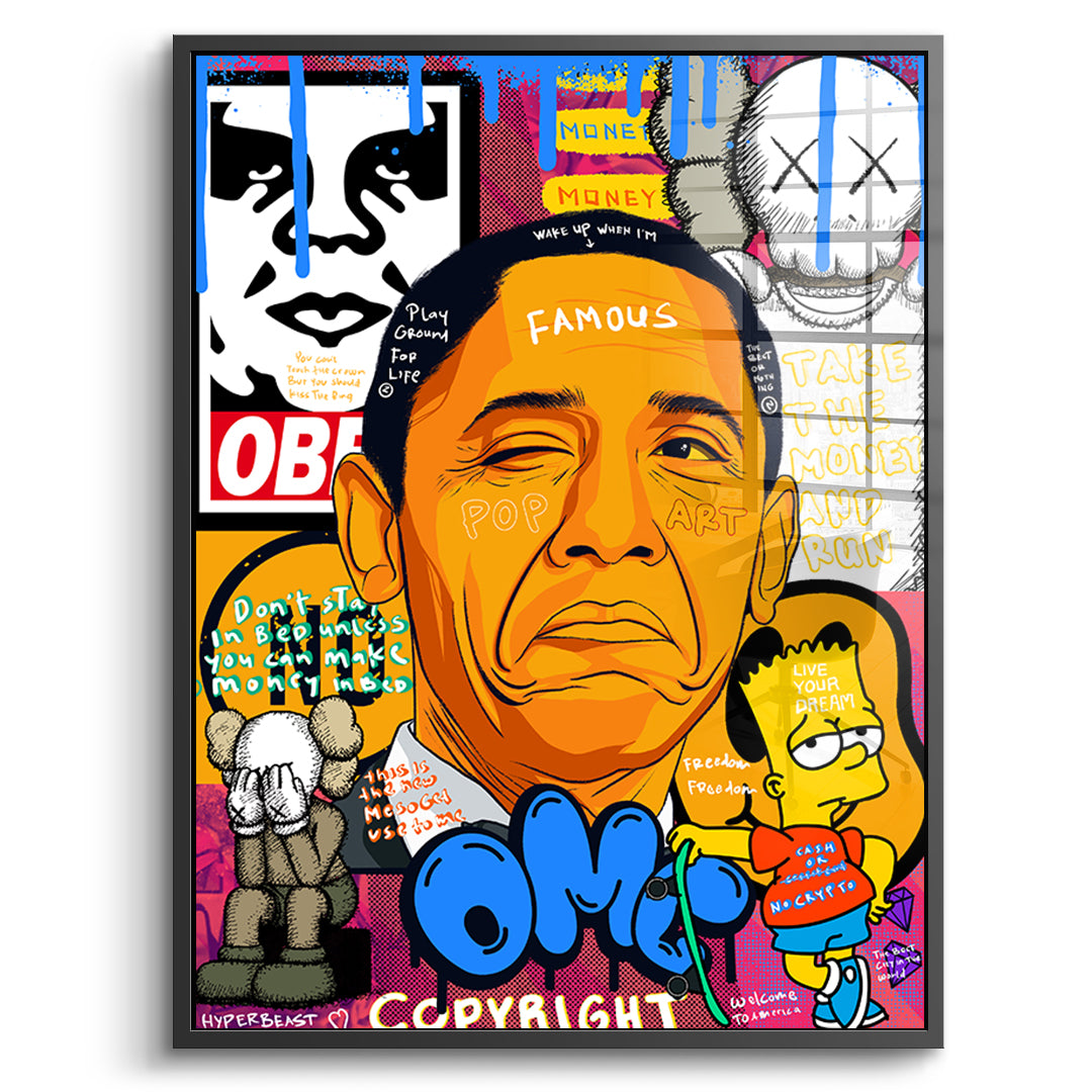 Obama - Acrylglas