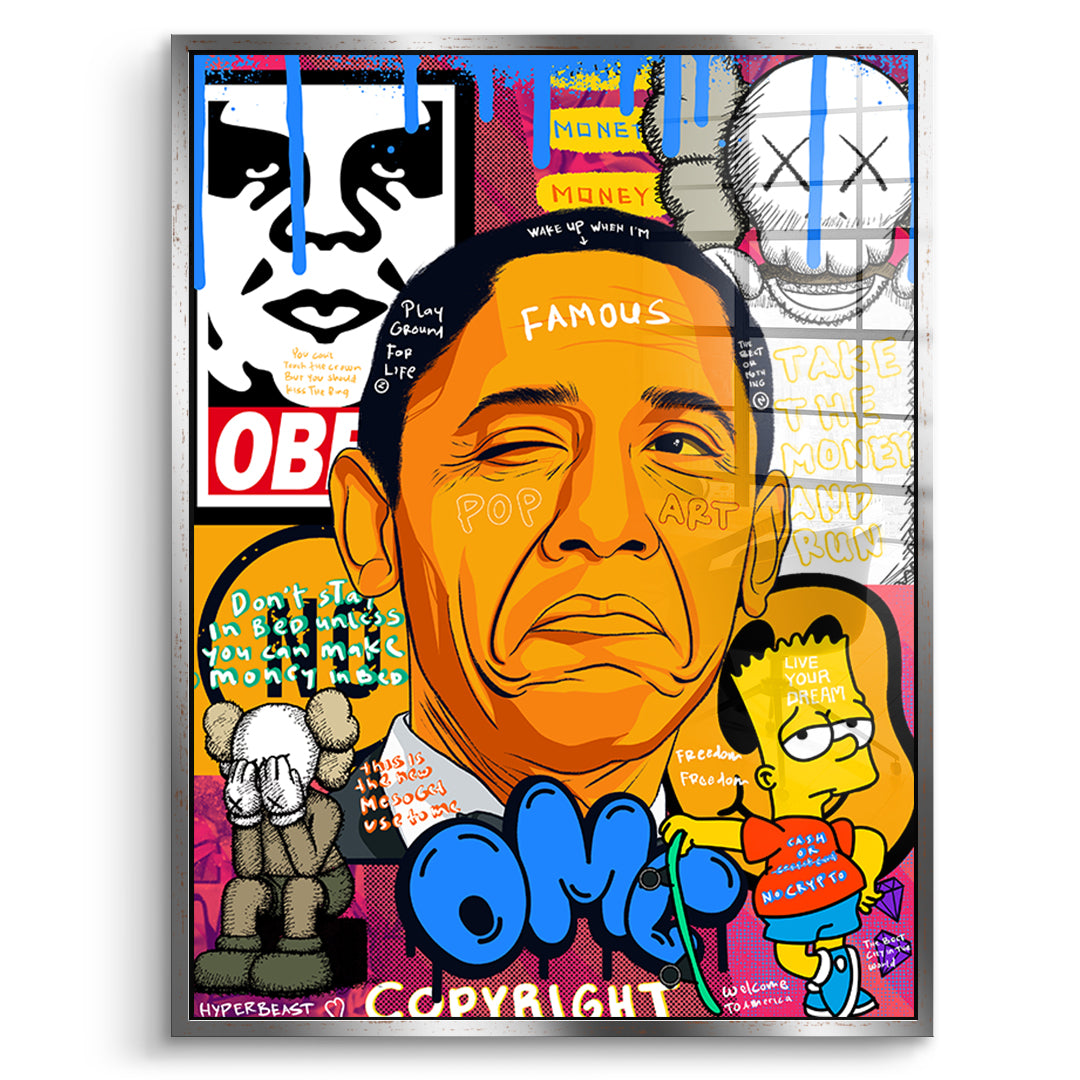 Obama - Acrylglas