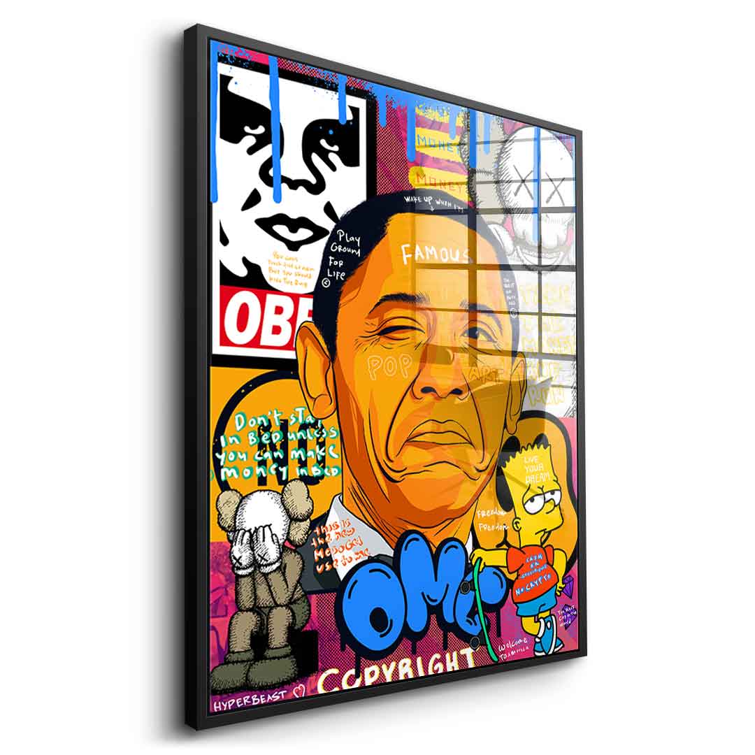 Obama - Acrylglas
